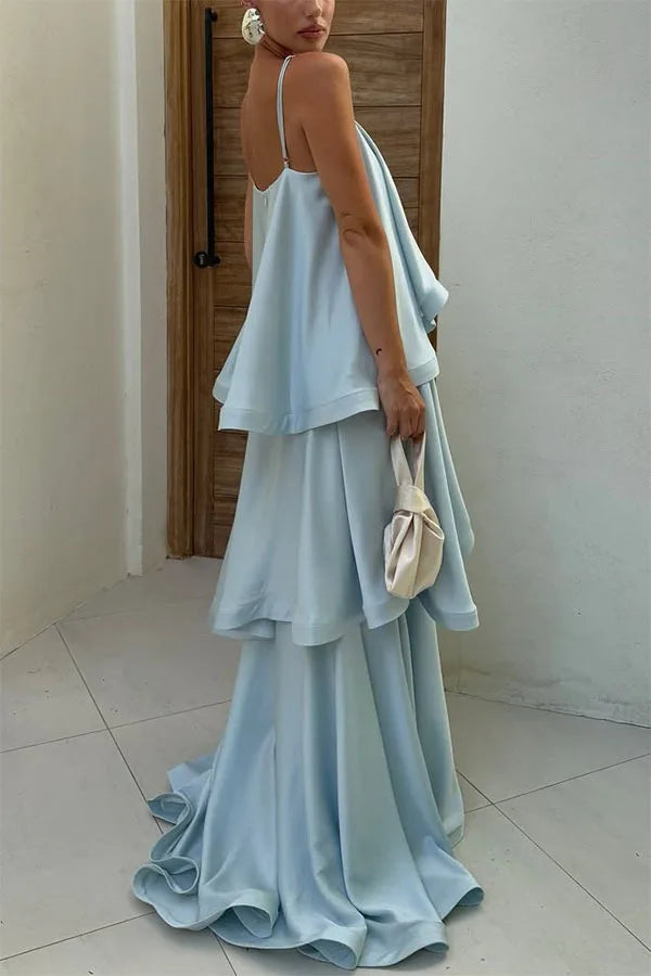 Dana Ruffled Strapless Dress