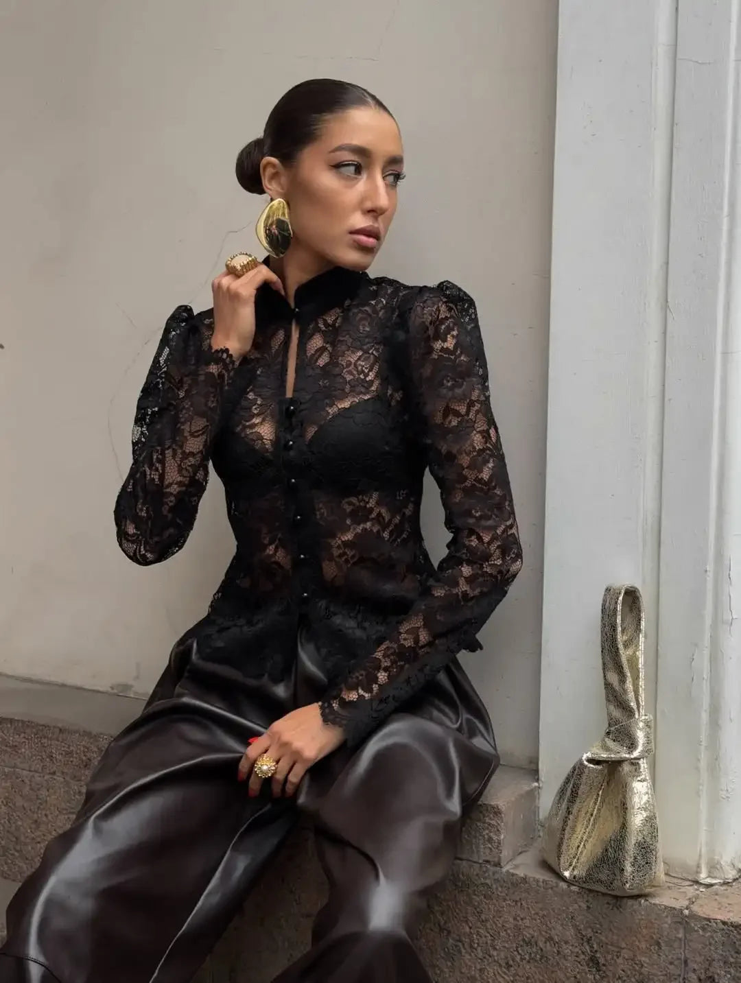 Lace  Blouse