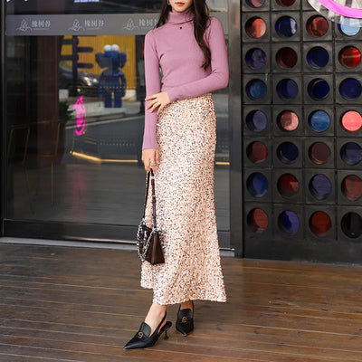 Diana Sequined Long Skirt