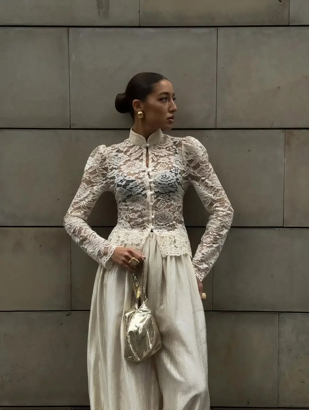 Lace  Blouse