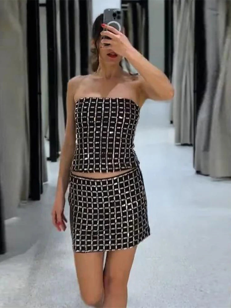 Edwina Rhinestone Dress