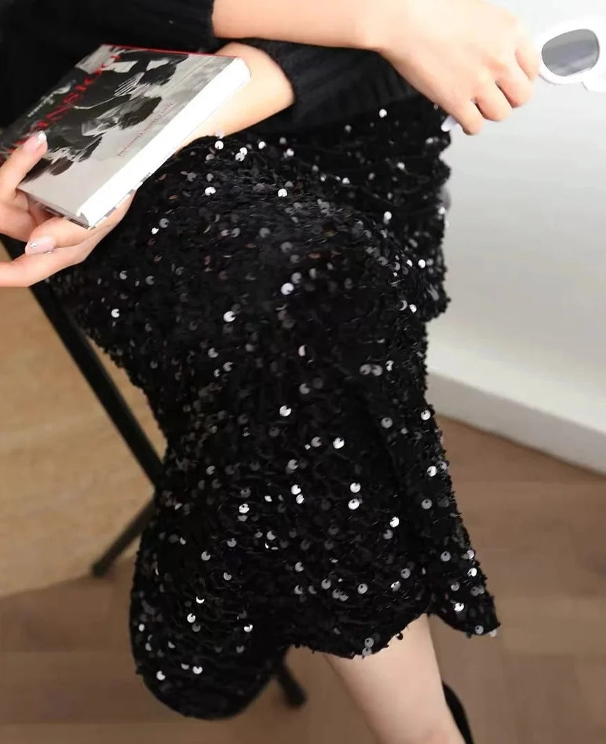 DIANA Sequined Skirt