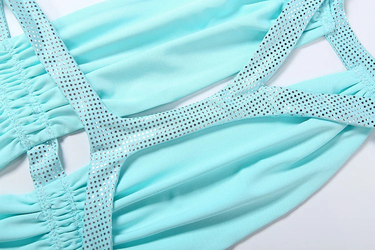 Tiffany Blue Maxi Dress