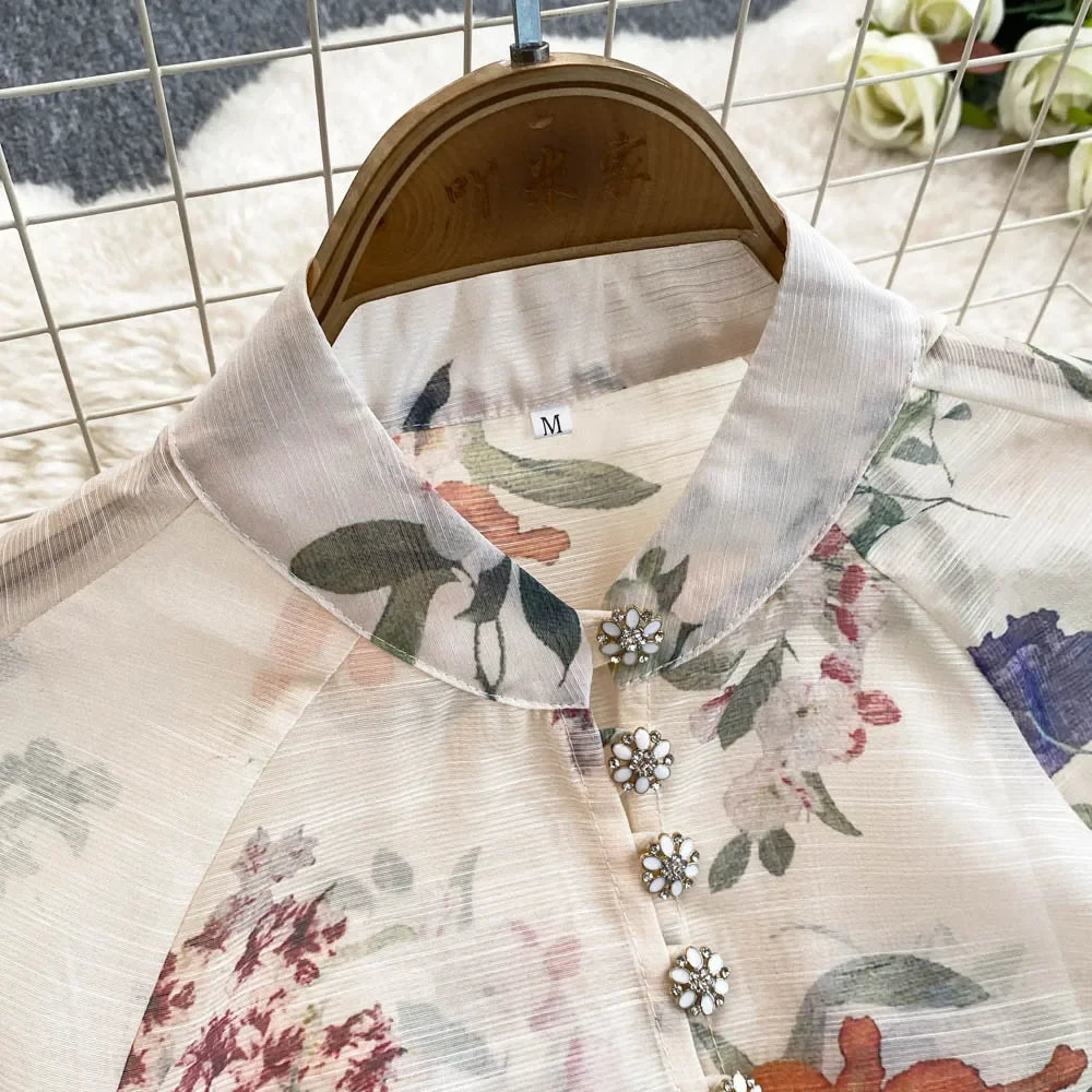 Floral Two Piece Set