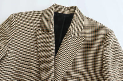 Anna Houndstooth Blazer