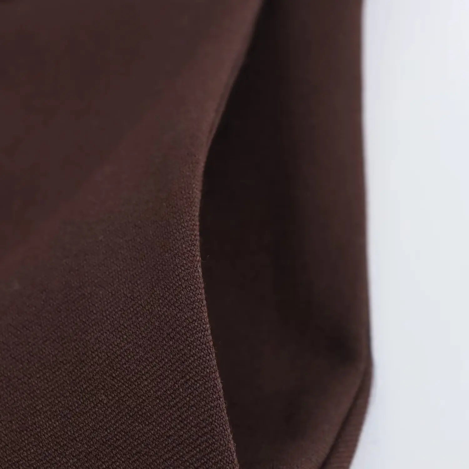 Deep Mocha Tailored Blazer Pants and Skirt Set