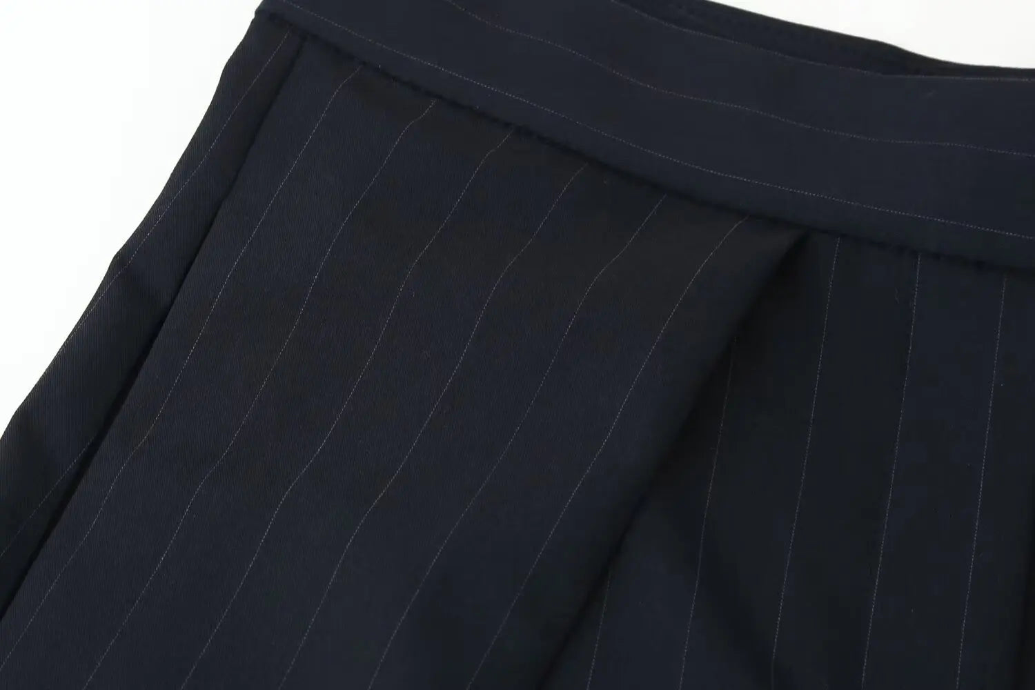 Vertical Pleated Trousers