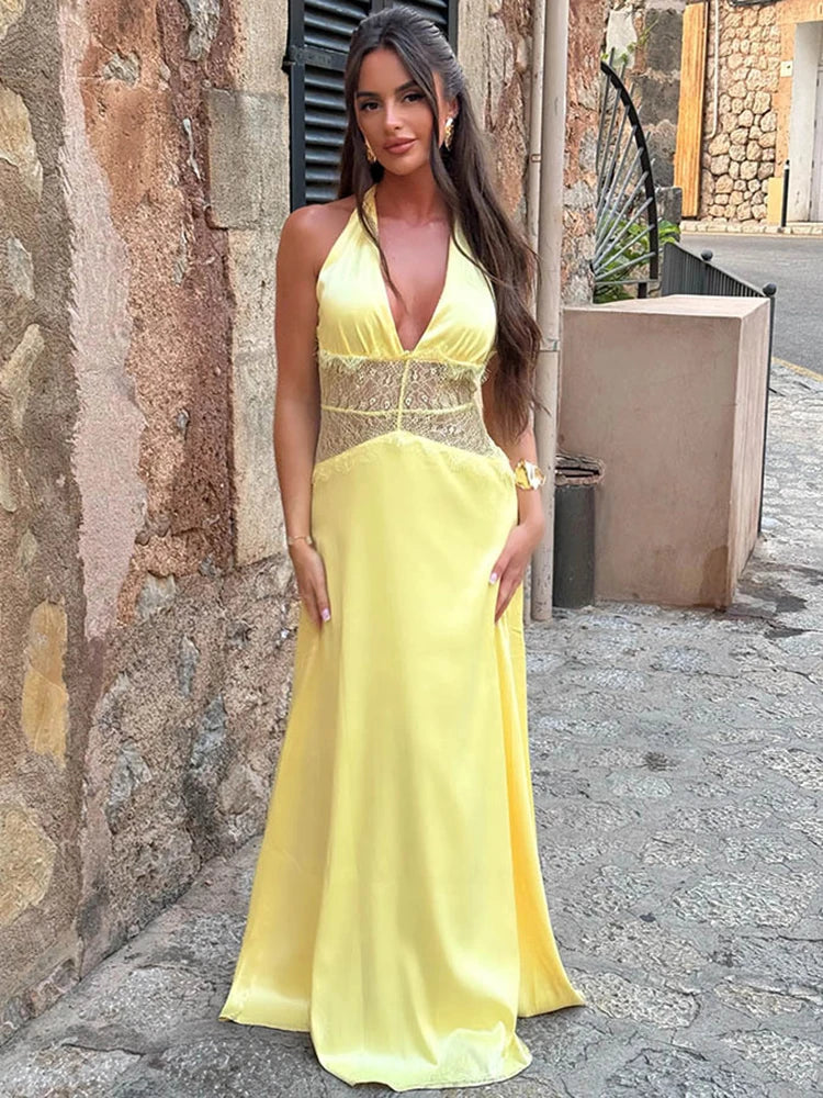 Lorelei Backless Maxi Dress