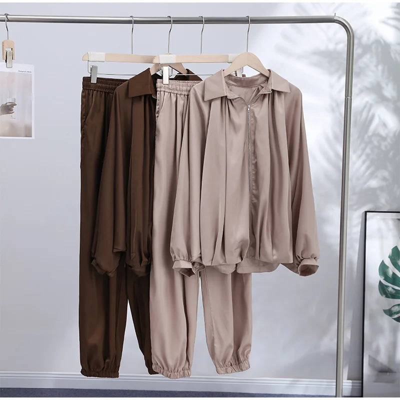 Oasis Satin Loose Set