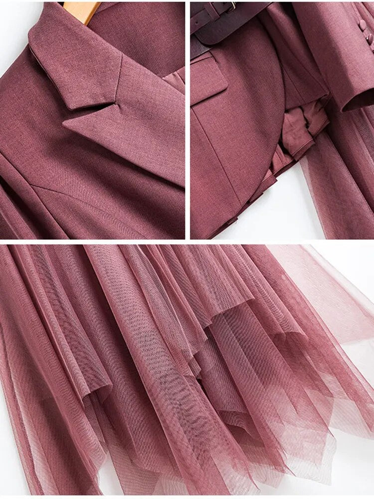 EIMEAR  Blazer and Skirt