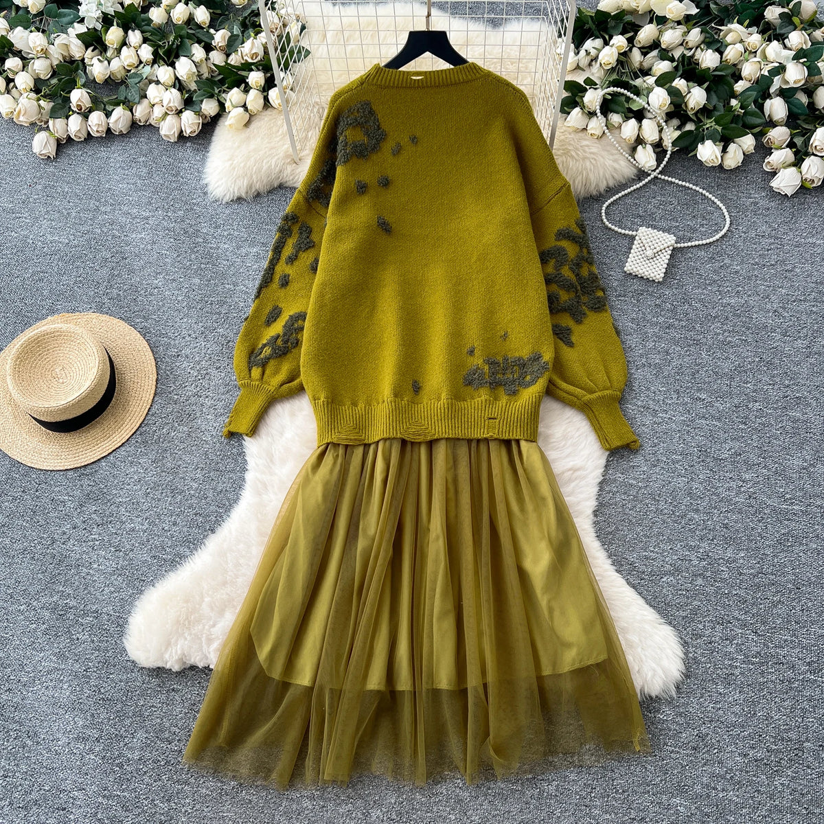 Elodie Sweater Loose Dress