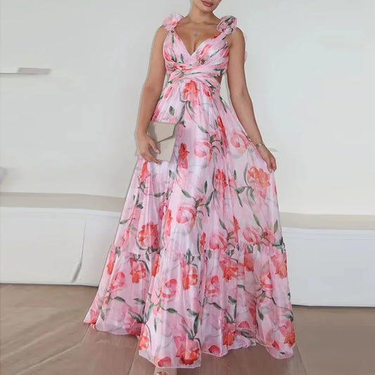 Marianella Sleeveless Backless Dress