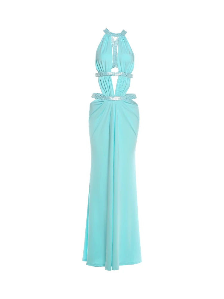 Tiffany Blue Maxi Dress