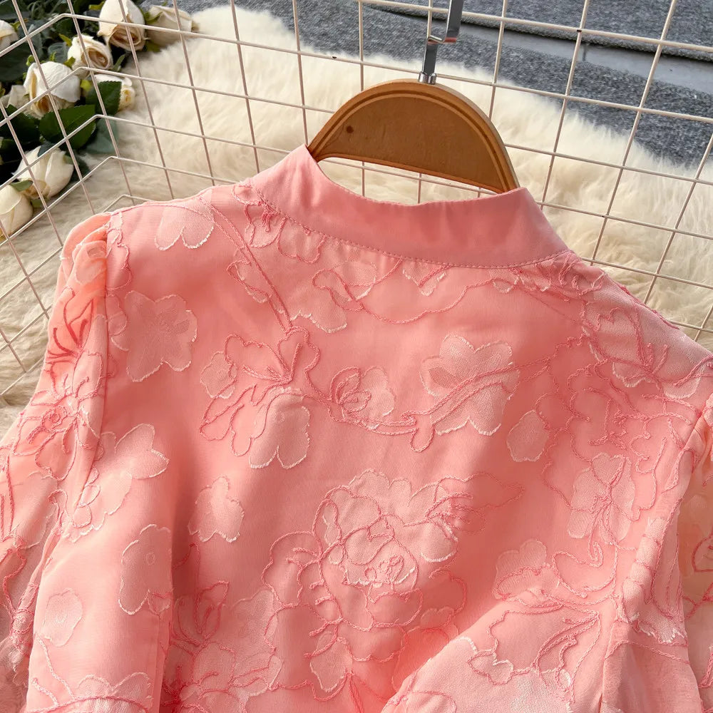 Florence Floral Embroidery Dress