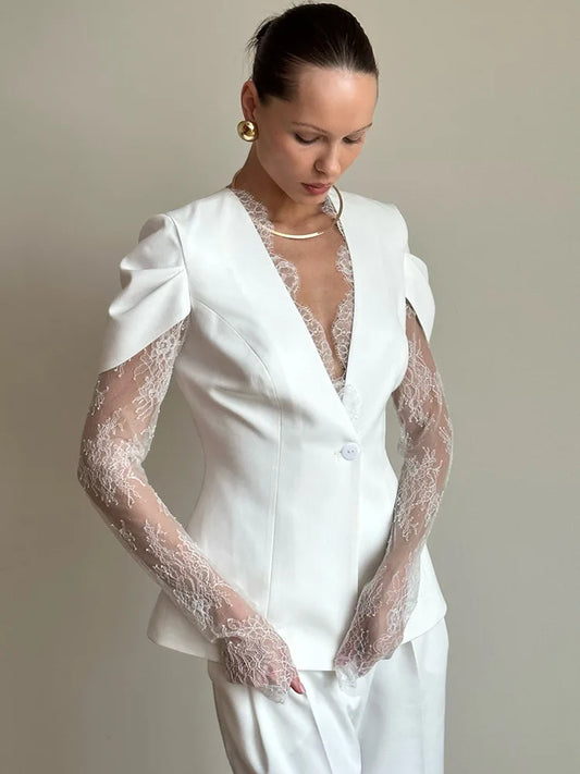 Lace Blazer