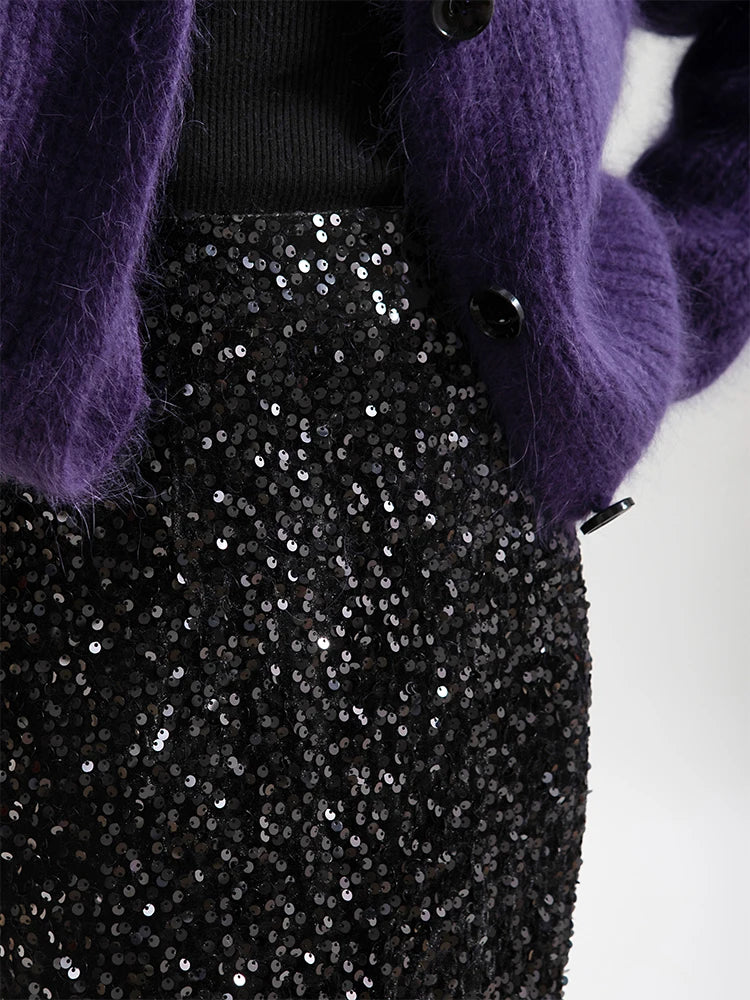 DIANA Sequined Skirt