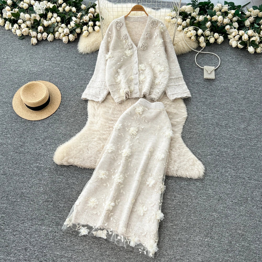 Leonora Knitted Suit