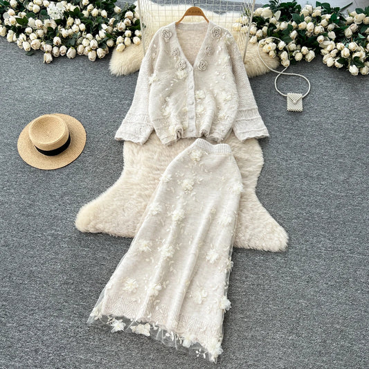 Leonora Knitted Suit