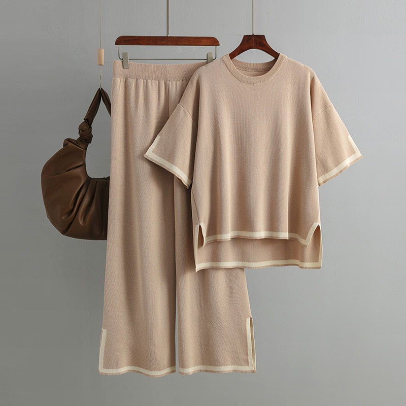 BAKATA Knit Two Piece Set