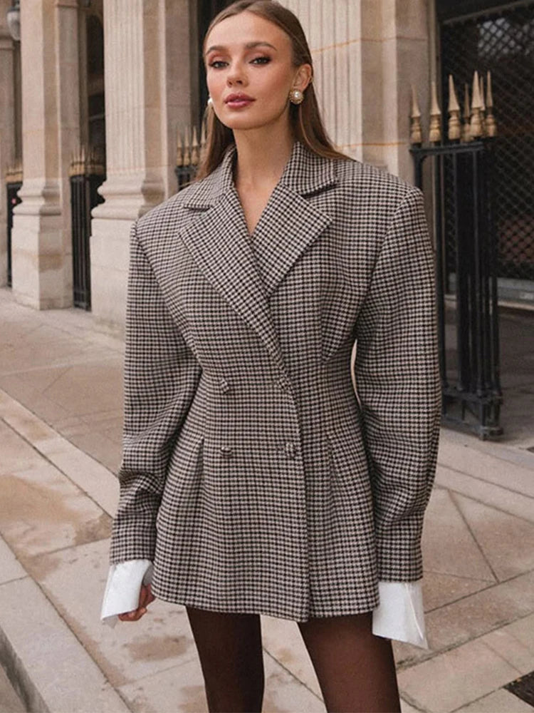 Roana Houndstooth Blazer