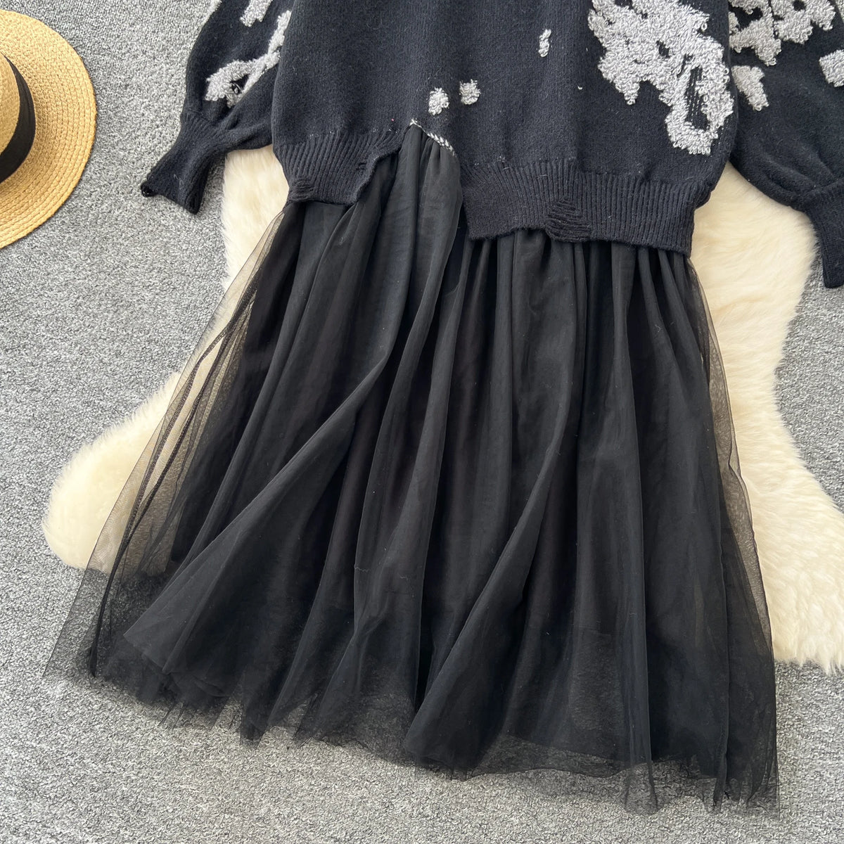 Elodie Sweater Loose Dress