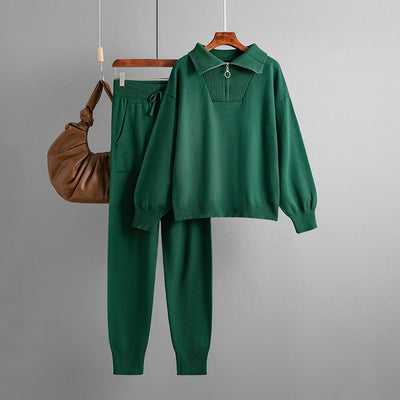 JADE 2 Piece Sweater Matching Sets Outfit