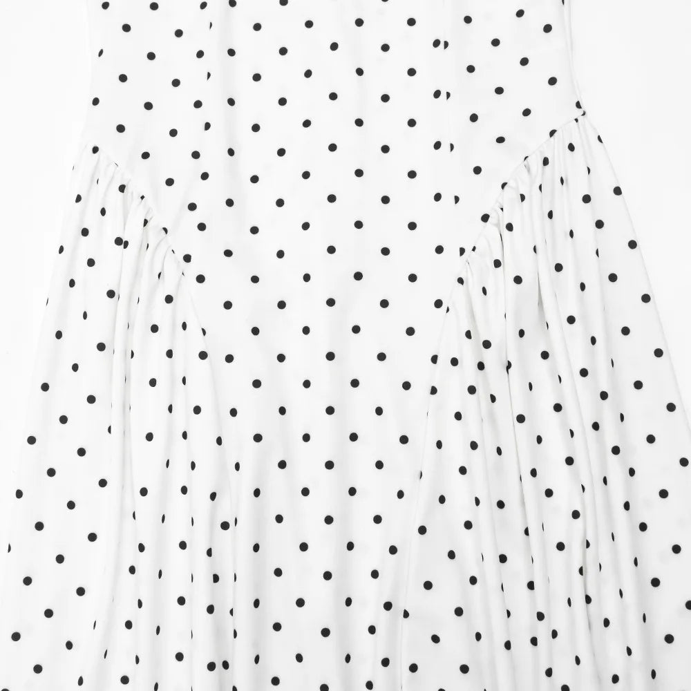 Polka Dot Long Dress Summer