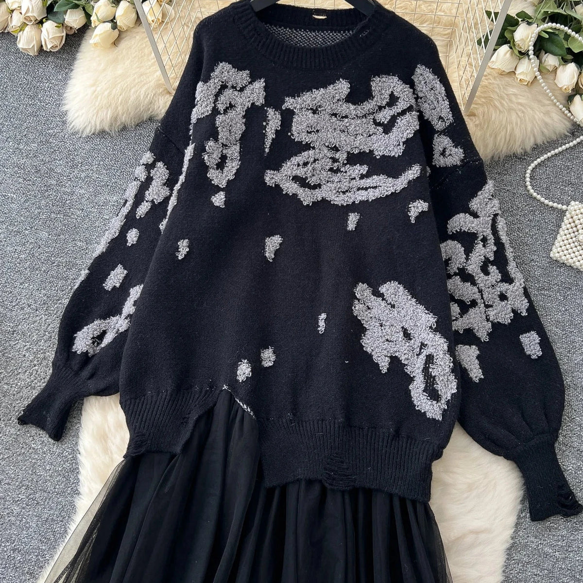 Elodie Sweater Loose Dress