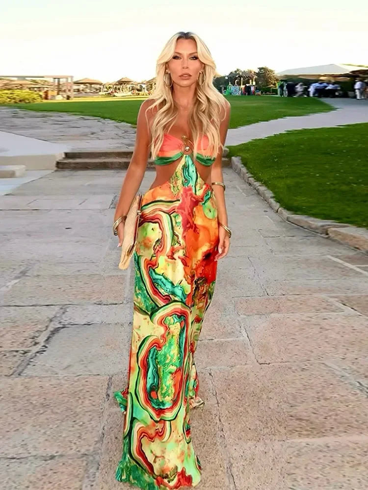 Aura Long Dress