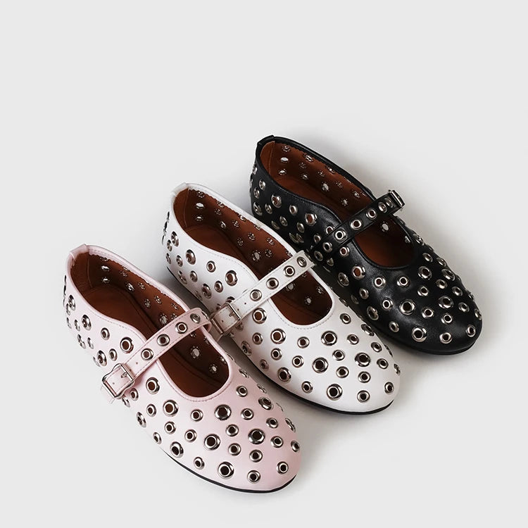 Mary Ballerinas with Metals