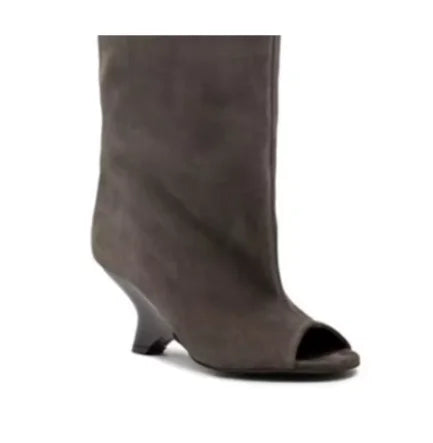 Peep Toe  Boots
