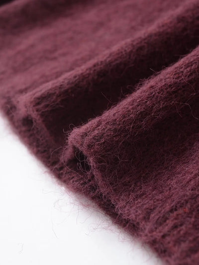 Burgundy Pullovers