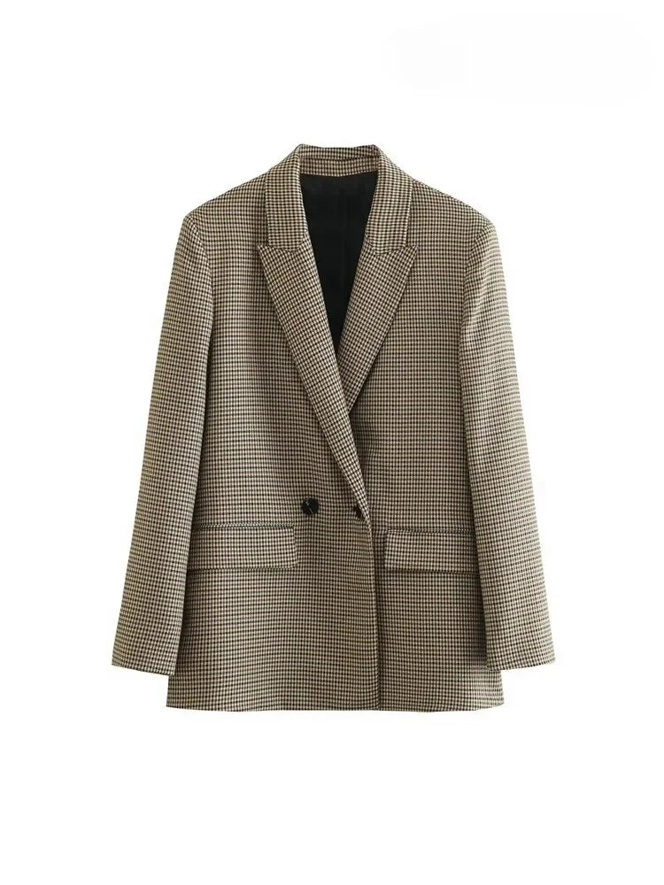 Anna Houndstooth Blazer