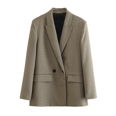 Anna Houndstooth Blazer