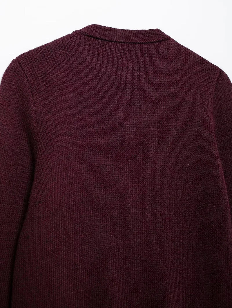 Enith Knit Cropped Cardigans