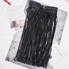 Carla  Pu Leather Long Tassel Belt