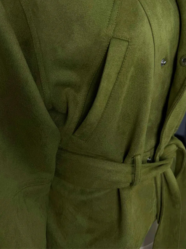 Suede Streetwear Jacket