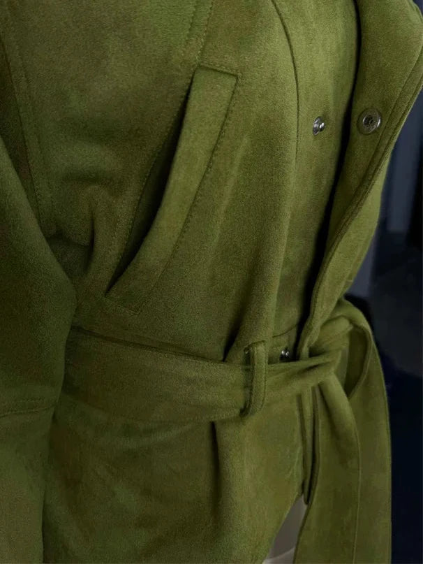 Suede Streetwear Jacket