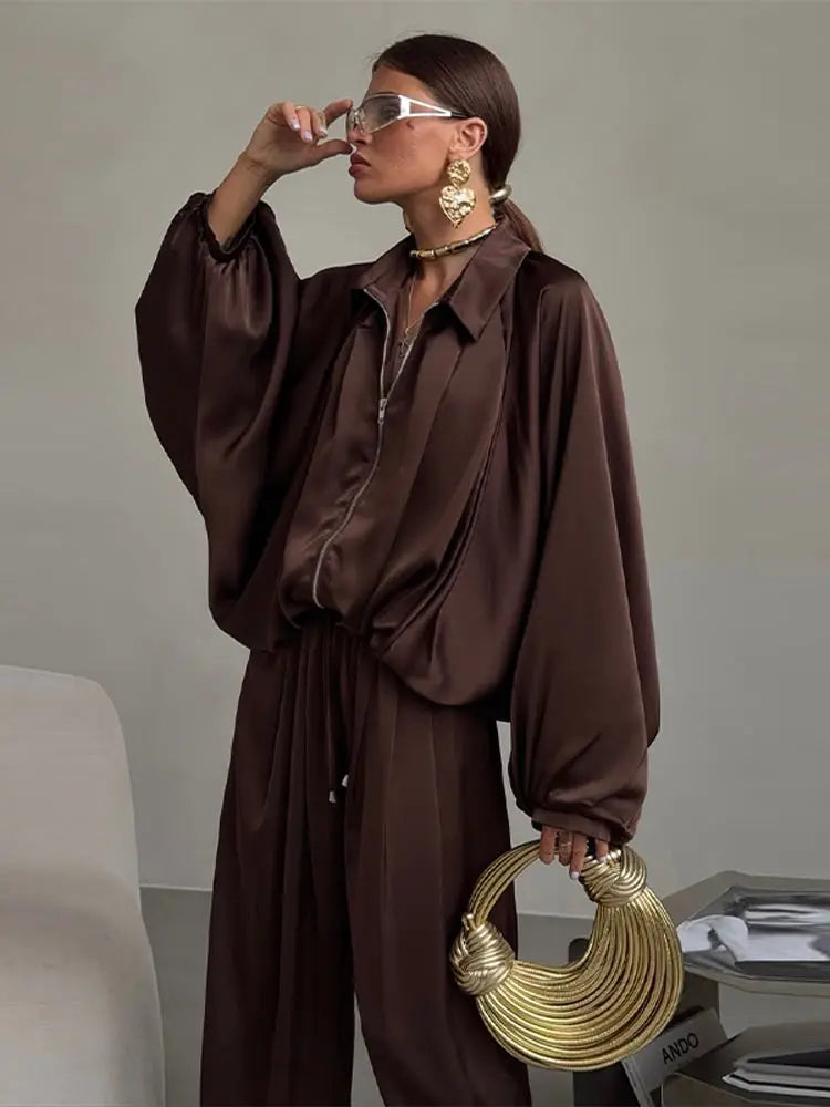Oasis Satin Loose Set