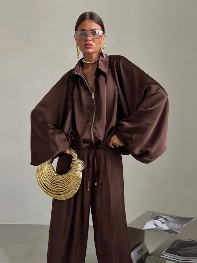 Oasis Satin Loose Set