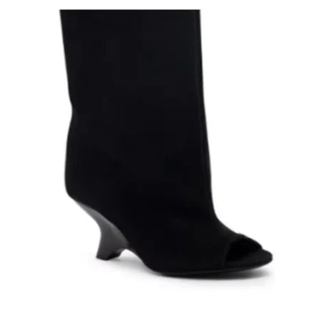 Peep Toe  Boots