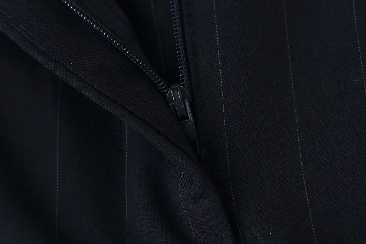 Vertical Pleated Trousers