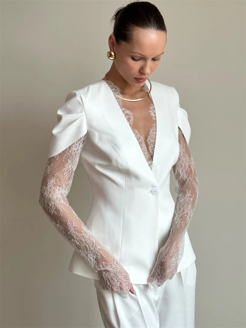 Lace Blazer