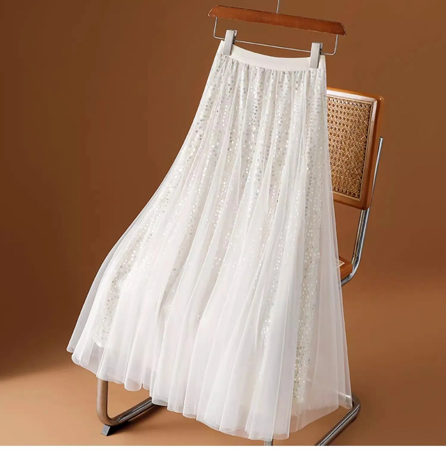 Mona Sequin Skirt