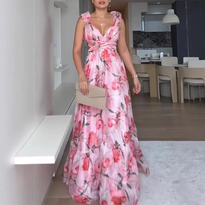Marianella Sleeveless Backless Dress