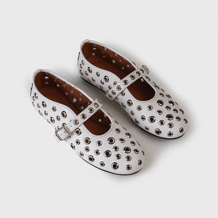 Mary Ballerinas with Metals