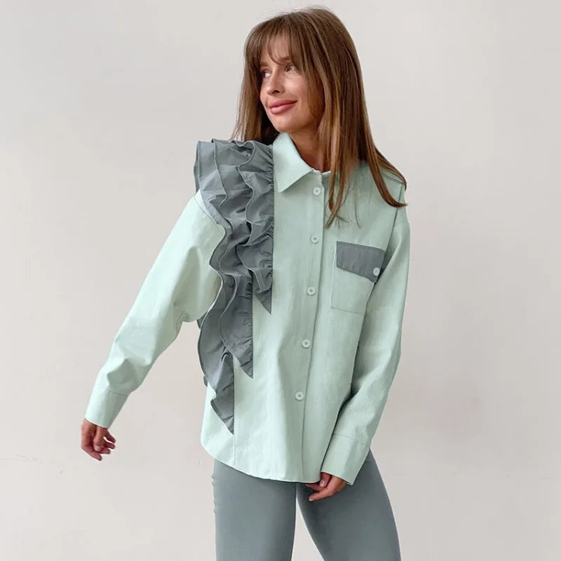 Ruffled Blouse