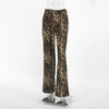 Leopard Print Jogger Pants