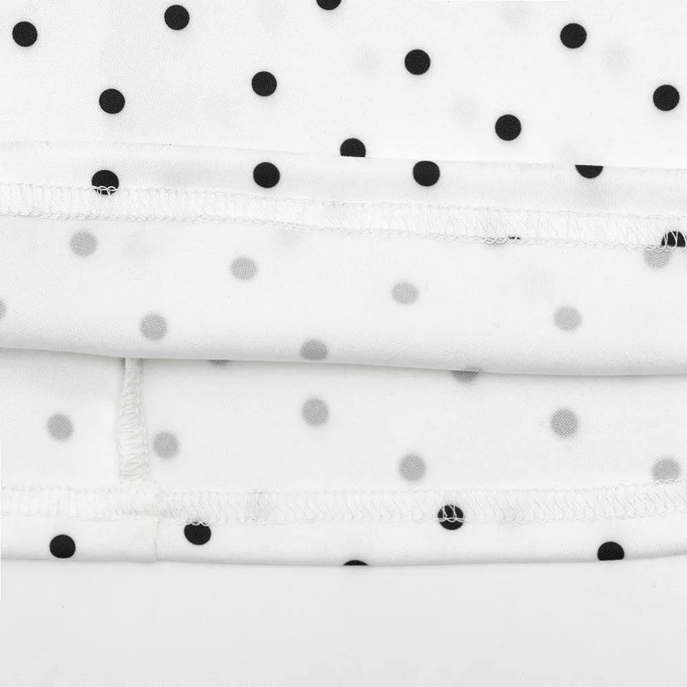 Polka Dot Long Dress Summer