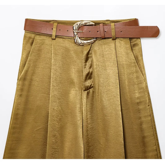 Satin Pants